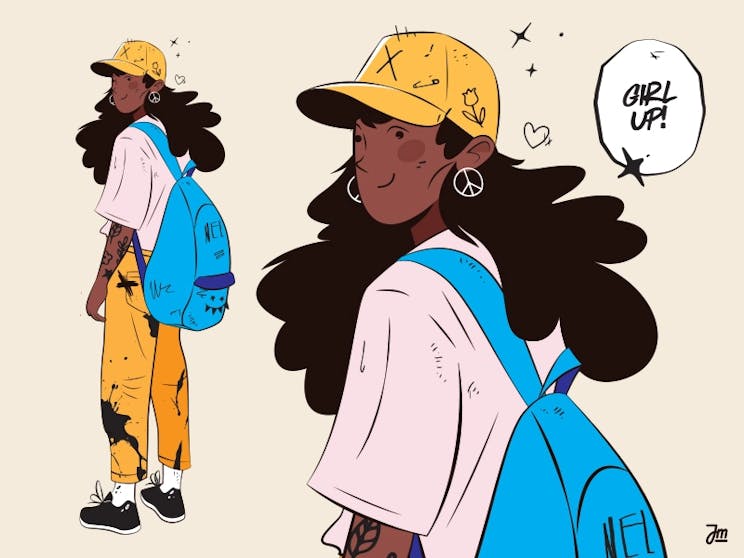 2D character design